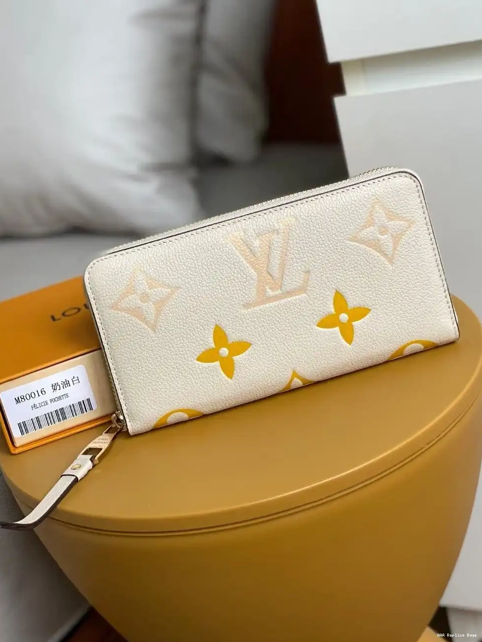 Aaa replica ru VUITTON ZIPPY LOUIS WALLET 0619